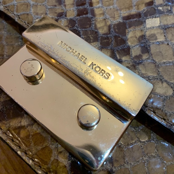 Michael Kors snakeskin crossbody - Picture 2 of 3